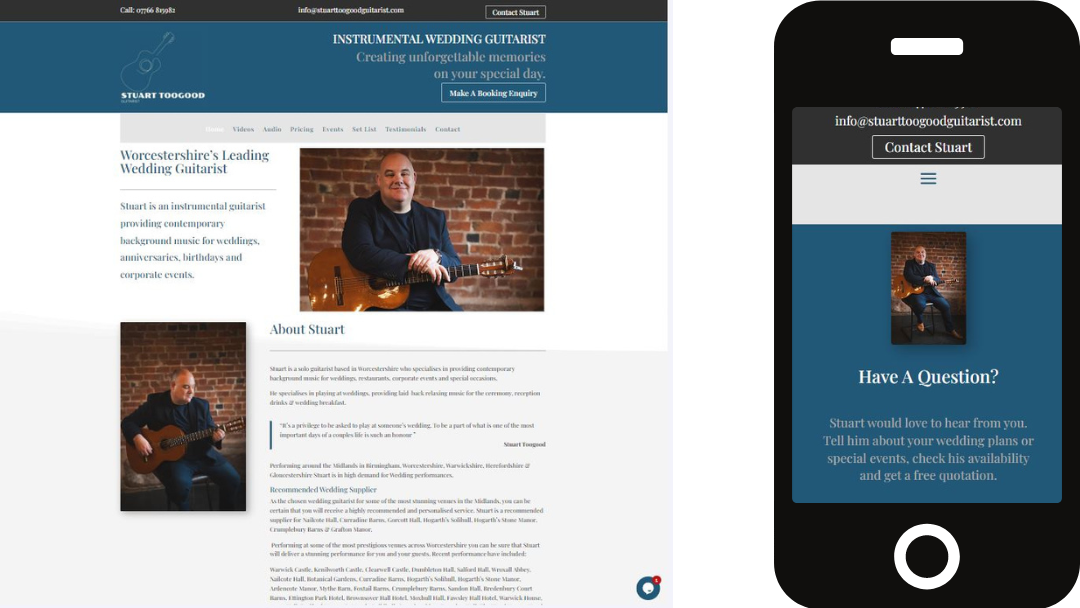 StuartToogood Webdesign Bromsgrove Web Design and SEO Services